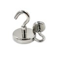thumbnail image 2 of 6pcs 20MM Magnet Hook 13KG Attraction Force, Magnetic Magnet Detachable Strong Hooks, Neodymium Round Magnetic Hooks for Kitchen Refrigerators, Ceiling, Small, 2 of 4
