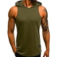thumbnail image 1 of Men Hooded Tank Fitness Sweatshirt, 1 of 4