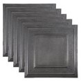 thumbnail image 1 of Great Lakes Tin Milwaukee Pewter 2ft x 2ft Nail Up Ceiling Tiles (5 Pack), 1 of 1
