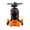 Orange Mat, variante sur Trottinette de Mobilité Électrique Motorisée à 4 Roues, Doubles Moteurs Robustes Siège Grand - Bleu Ciel Mat