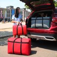 thumbnail image 3 of VONKY Scratch-proof And Tear-resistant Bag For Moving And Traveling Exquisite Craft Bag Large Capacity black-150L 1Set, 3 of 6