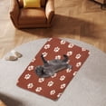 thumbnail image 3 of TIELUTT Soft Reversible Blanket and Mat for Comfortable Cuddling and Warmth All Dog Accessories for Car Dog Trainer Accessories Bike Trailer Dog Accessories Double Line with Swivel Accessories Online, 3 of 6