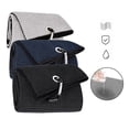 thumbnail image 3 of Microfiber Tri Fold Towel with Heavy Duty Snap Hook Durable Pattern Design for Gym Travel Sports Camping, 3 of 6