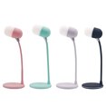 thumbnail image 3 of Graflsoa Lampe de Bureau LED Multifonction avec Recharge Sans Fil, Haut-Parleur Bluetooth 5.0, Modes 3 Couleurs, Gradation Continue et Col de Cygne Réglable à 360° en Noir, 3 of 6