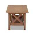 thumbnail image 3 of Baxton Studio Table Basse Rectangulaire en Bois Fini Noyer Brun Reese, 3 of 8