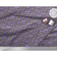 thumbnail image 3 of Soimoi Poly Georgette Fabric Spiral & Paisley Decor Fabric Printed Yard 52 Inch Wide, 3 of 3