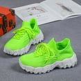 thumbnail image 4 of Dakaela Chaussures de Marche pour Femmes à Enfiler Tennis Course Espadrilles 2025 Mode Décontractée Chaussures pour Femmes Vert 9, 4 of 8