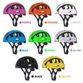 thumbnail image 4 of Foldable Urban Cycling Helmet with Magnetic Buckle - 18 Vents, Red LED Rear Light, Removable Washable Pads for Bike, E-Scooter, Balance Bike - PC & EPS In-Mold Construction, Head Circumference, 4 of 7