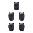 thumbnail image 3 of Dalazy Cat Shaped Sponges Neat Silicone Storage Box For Home Simple Fashionable black 5Set, 3 of 6