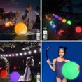 thumbnail image 4 of SLYNSHome Pool LED Light Ball - 15.7 inch Sphere Lamp for Bedroom Waterproof Light for Yard & Pool Decor, 4 of 9