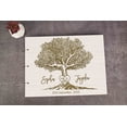 thumbnail image 4 of Darling Souvenir Personalized Engraved Laser Cut Wedding Guest Book Wooden Cover Sign-in Book Registry Guestbook Scrapbook-NM, 4 of 6