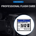 thumbnail image 3 of 2X 512MB Compact Flash Memory Card for Camera, Advertising Machine, Industrial Computer Card,2 x Compact Flash Card,White&blue, 3 of 8