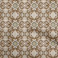 thumbnail image 1 of oneOone Polyester Spandex Brown Fabric Floral Dress Material Fabric Print Fabric By The Yard 56 Inch Wide, 1 of 4