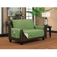 thumbnail image 1 of Classic Reversible Quilted Waterproof Furniture Protector Diamond Design (Sofa, Sage/Taupe), 1 of 1