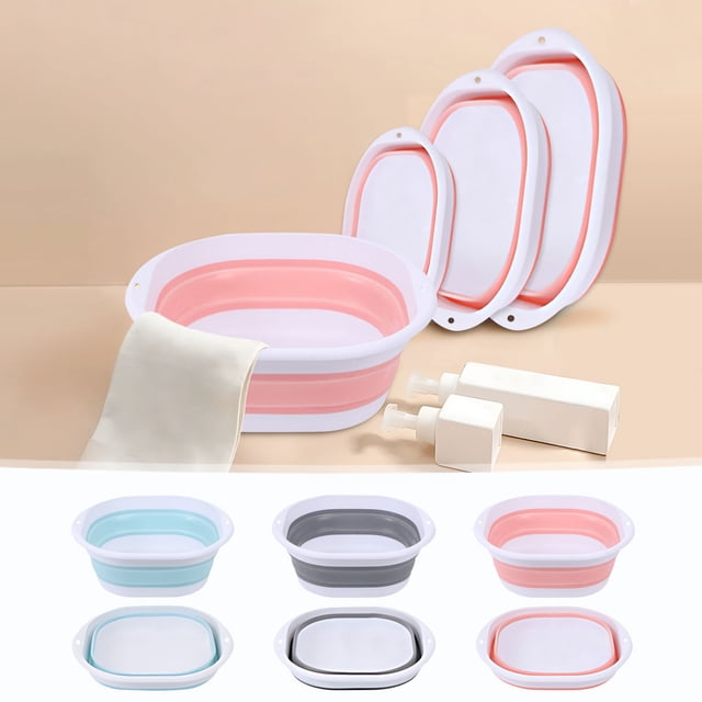 Meitianfacai Portable Pool Foot Bath Plastic Foot Bath Tub For Camping Travel Foot Soaking Bath Basin For Pool Entry Ladder