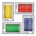 thumbnail image 1 of Amdohai 48pcs/set Plastic Prepared Microscope Slides Animals Insects Plants Sample Specimens Slides Set with Color Labels for Kids Students, 1 of 8