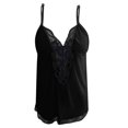 thumbnail image 2 of Pyjama Aguichant en Dentelle pour Femmes avec Bretelles, 2 of 4