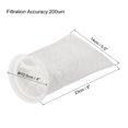 thumbnail image 2 of Unique Bargains 4'' Ring Filter Socks 200 Micron Pool Skimmer Basket, White 2 Pack, 2 of 4