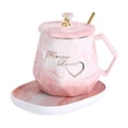 thumbnail image 2 of Nilvkv Ceramic Mug 55 Degree Constant Temperature Cup Heated Warm Cup Opening Business Event Small Gift, 2 of 6