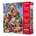 thumbnail image 5 of Ceaco Caroling Critters 500-Piece Interlocking Jigsaw Puzzle for Adults Ages 14+, 5 of 5