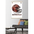 thumbnail image 3 of NFL Cincinnati Bengals - Drip Helmet 20 Wall Poster with Magnetic Frame, 22.375" x 34", 3 of 4
