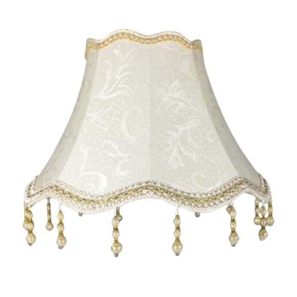 Langgg Fabric Lampshade Nordic Pendant Light Shades Teahouse 15cmx30cmx26cm Hallway Restaurant for Beige 15x30x26cm