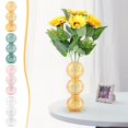 thumbnail image 1 of Vaidha Glass Flower Base Vase Glass Planter Airplant, 1 of 4