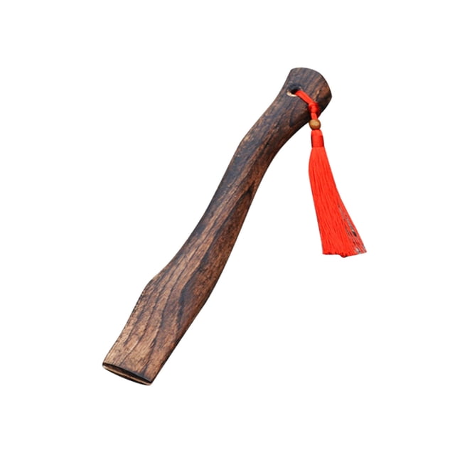 Lksixu Wooden Axe Handle Spare Axe Handle Red Rope Luck Axe Handle Kitchen Gadgets