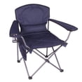 thumbnail image 1 of Padded Arm Chair, Oversized, Blue Polyester, 1 of 7