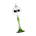 thumbnail image 4 of ziyahi Solar Crookes Radiometer Glass Desktop Ornament Entrance Yellow for Shelf Bookshelf Green 9x21 cm, 4 of 5