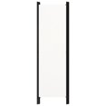 thumbnail image 3 of vidaXL 3-Panel Room Divider Cream White 150x180 cm, 3 of 4