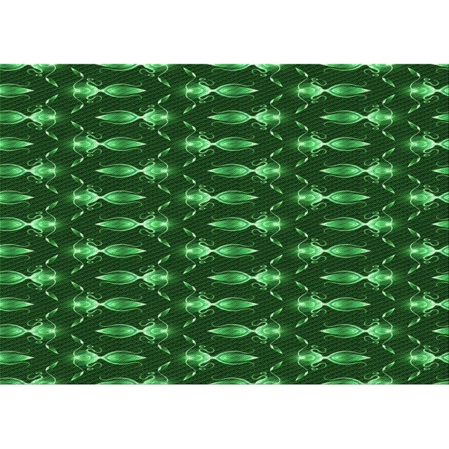 Ahgly Tapis Rectangulaire Lavable en Machine Intérieur Vert Émeraude Profond, 2 Pieds x 5 Pieds