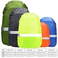 thumbnail image 2 of Bmisegm Backpack Rain Cover with Reflective Strip Waterproof Ultralight Backpack Cover Storage Pockets Non Cross Buckle Straps Suitable for Hiking Camping Cycling Outdoor Travel Camping & Hiking Red, 2 of 7