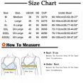 thumbnail image 3 of Timegard Front Closure Bras for Women Plus Size Lace Wireless Comfortable Full Coverage Seniors Bras, 3 of 7
