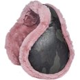 thumbnail image 1 of Classic Women's And Men's Adjustable Winter Foldable Earmuffs (Pink), 1 of 5