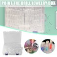 thumbnail image 2 of Vadktai 84 Grids Large Separate Beads Organizer Storage Diamond Embroidery Box, Diamond Painting Accessories DIY Diamond Painting Kit Bead Organizer Storage Box, 2 of 7