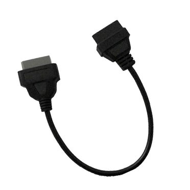 Connecteur de Scanner de Diagnostic de Voiture 14 Broches à 16 Broches Câble OBD1 OBD2 pour Adaptateur d'Extension de Scanner de Diagnostic