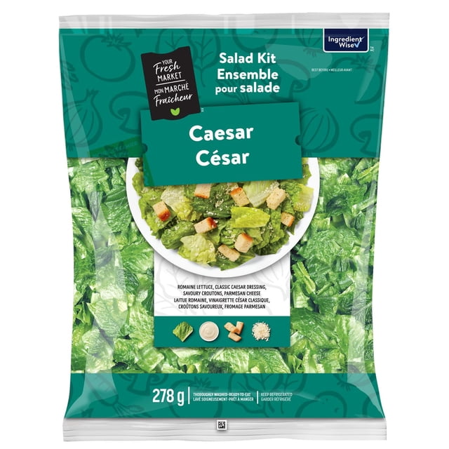 Ensemble pour salade césar Mon marché fraîcheur 278g