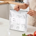 thumbnail image 1 of Reusable Aluminum Sealable Storage for Food – Durable Leakproof Stand Up Pouches with Label Zip Lock Vacuum Zipper Versatile Food Preservation Solution 10PCS, 1 of 4