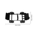 thumbnail image 3 of KAKOWELY Roue de Pneu Chariot Motoneige Roue de Pneu Outil de Déplacement Moto Urgence Rouleau de Pneu Outil de Déplacement de Pneu 8.66"X5.71"X2.76 Pouces, 3 of 4