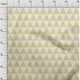 thumbnail image 3 of oneOone Georgette Viscose Fabric Triangle Geometric Print Fabric By Yard 42 Inch Wide, 3 of 5