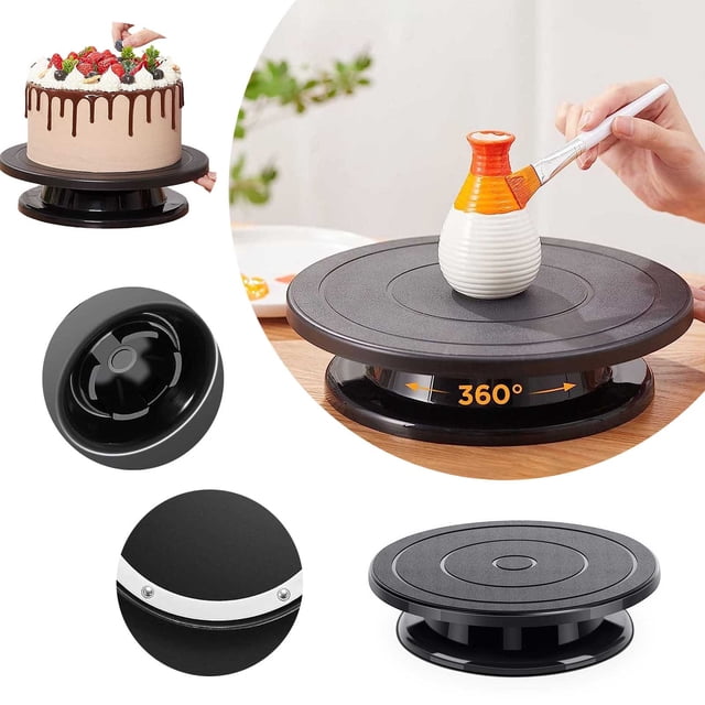 Heavy Duty Rotating Turntable for Baking Ceramic Art and Spray Painting Projects