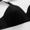 thumbnail image 4 of AherBiu Wireless Bras for Women Plus Size Comfort Soft Full Coverage High Support Push up Bralette Solid Color Bras, 4 of 8