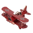 thumbnail image 2 of Modèle d'Avion Vintage Avion en Fer Forgé Avion Biplan pour Bureau Décor Photo Accessoires RedDecoration, Modèles d'Avion pour, 2 of 8