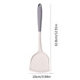 thumbnail image 2 of Oleegame 1PC Kitchen Utensils Set Silicone Kitchenware Set Spatula Spoon Colander Insulated Food Grade Non Stick Pan Household Kitchen Supplies Tools White, 2 of 3