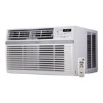 LG LW8016ER - Air conditioner - window mounted - 12.1 EER - white