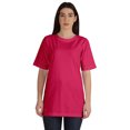 thumbnail image 1 of Inkmeso T-Shirt Basique en Coton à Col Rond pour Femmes Coupe Ample Décontracté Long Haut d'Entraînement, 1 of 8