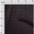 thumbnail image 1 of oneOone Tissu Viscose Georgette Imprimé Feuilles & Fleurs BTY 42 Pouces de Large, 1 of 4