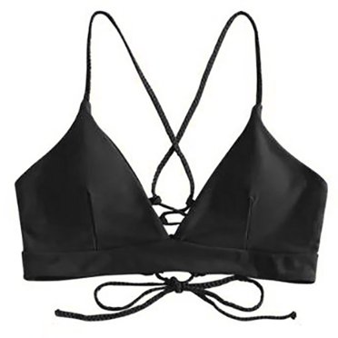 XZNGL Bikini Tops for Women Swimwear Sexy Women Bandage Push-Up Bikini Tops Padded Bra Swimsuit Swimwear Beachwear Tops for Women Sexy Elegant Sexy Tops for Women Sexy Swimsuit for Women