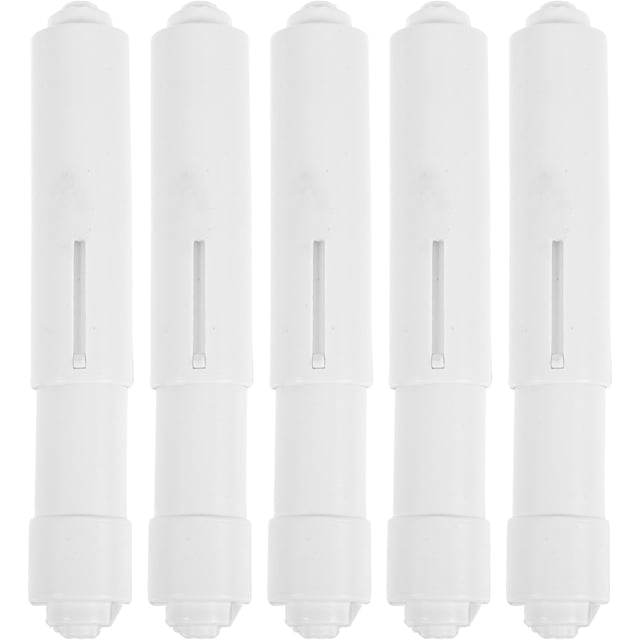 5pcs Toilet Paper Rollers Replacement Tissue Holder Rods Bathroom Paper Roller Sticks